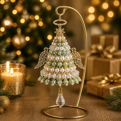 New DIY Christmas Tree Ornament Kit Beaded Hanging Ornament Kit Christmas Craft Kit Christmas Tree Decoration
