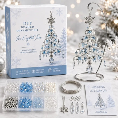 New DIY Christmas Tree Ornament Kit Beaded Hanging Ornament Kit Christmas Craft Kit Christmas Tree Decoration
