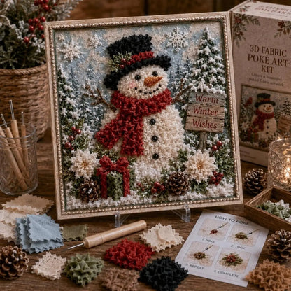 🎄 3D Quilted Christmas Tree Kit