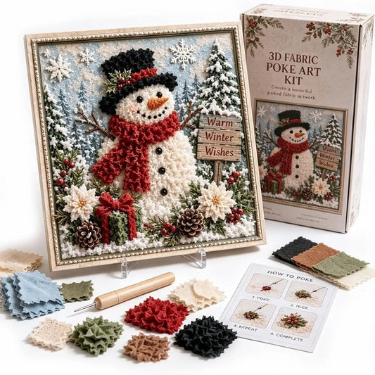 🎄 3D Quilted Christmas Tree Kit