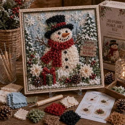 🎄 3D Quilted Christmas Tree Kit